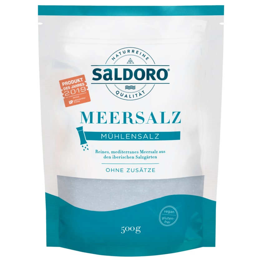 Saldoro Meersalz Mühlensalz 500g